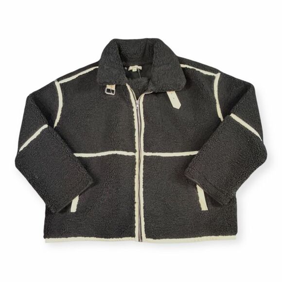 ELAN Women’s Black Snowmass Sherpa Jacket Size Small NWT - Picture 3 of 6